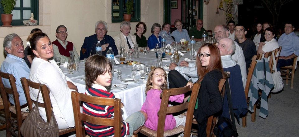 Γεύμα στη Σκάνδεια προς τιμήν του Καθηγητή George Huxley, 6 Ιουνίου 2012